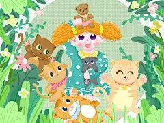 我儿时的记忆，小时候总是被很多猫围着我，现在想想真的很不错，值得被怀念的过往