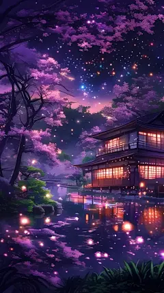 亦然美文摘抄：✨夜幕低垂，星河轻洒，一道璀璨卧水央。 江楼孤影，夜望情深，壁纸间藏梦与想。️ 每一抹光影，都是宇宙的低语， 在心湖泛起涟漪，浪漫不言而喻。 #星河壁纸# #江楼夜梦# 让心灵去旅行，在这不息的宇宙诗篇里。