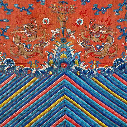 中国经典传统纹样·海水江崖纹 ​​​​
