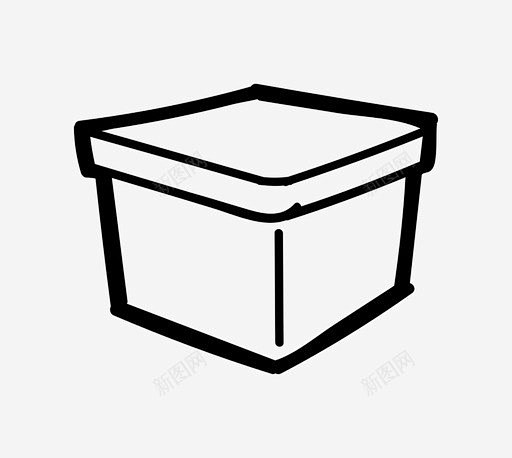 盒子容器包装图标 UI图标 设计图片 免...