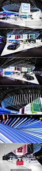 the DELL trade fair stand at CeBIT trade fair 2013 in Hanover - created via http://pinthemall.net