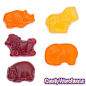 All Natural Zoo Animals Gummy Candy: 5LB Bag