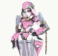 {现代系列}欧美重甲机械设计（人体，动物设计）