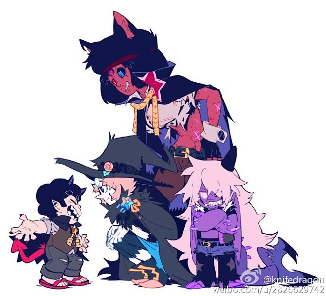 #steven universe##宇宙小子# 万圣节 monster gem主题au!!part1 小恶