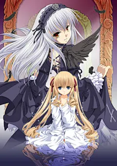 蝉のゆう  蔷薇少女 真红与水银灯