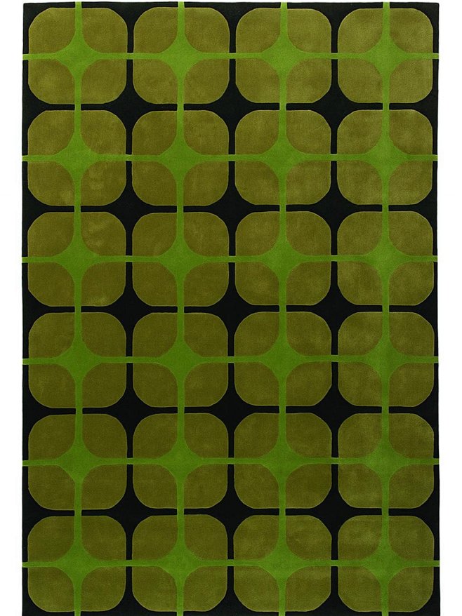现代简约风格几何色块图案地毯素材图