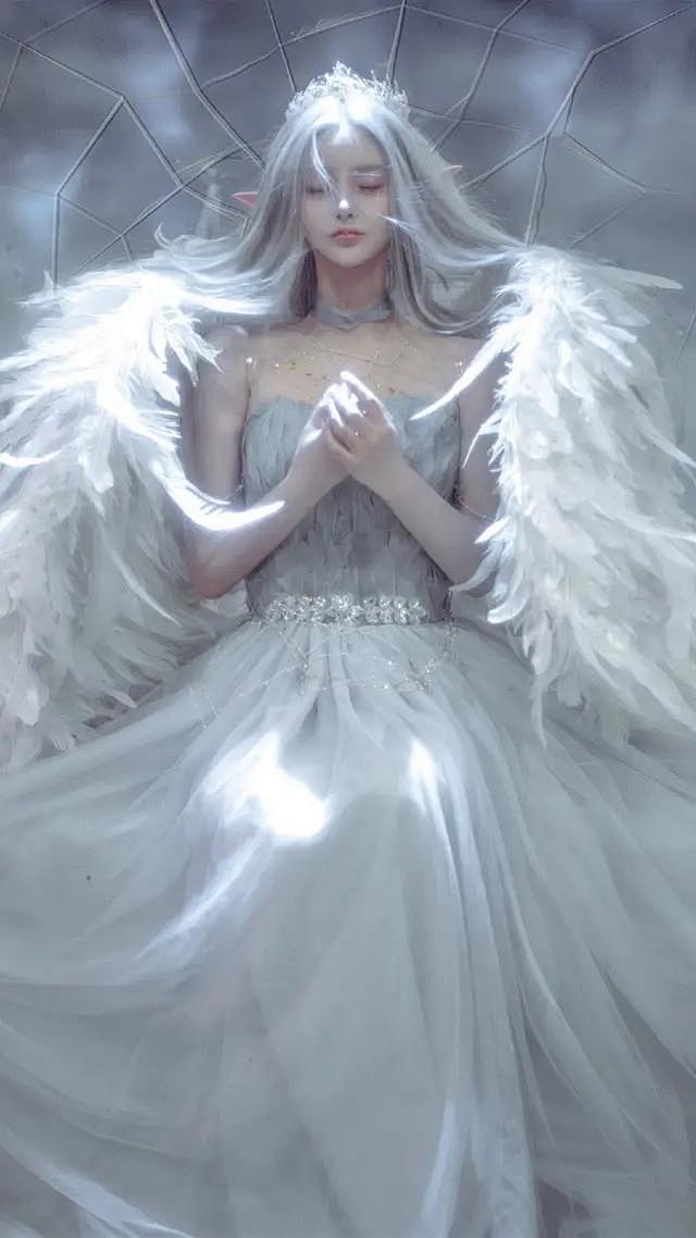 唯美梦幻cosplay天使美少女写真集-花瓣网