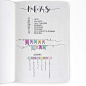 Bullet Journal Key. Show & Tell with Clarissa @my_journaling_corner