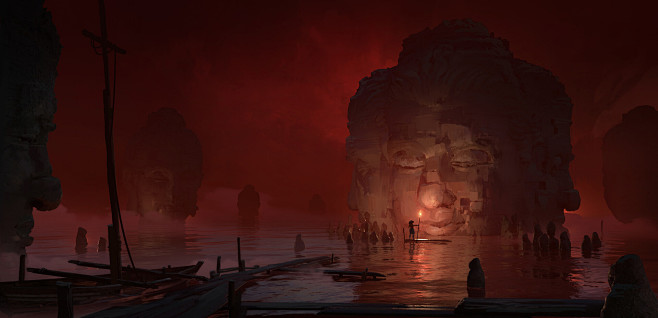 The sea of ​​buddha,...