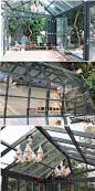 上海阳光房夹胶钢化玻璃封露台天井屋顶钢结构别墅花房幕墙铝合金-淘宝网