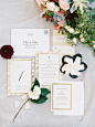 Stationery Wedding Inspiration - Style Me Pretty