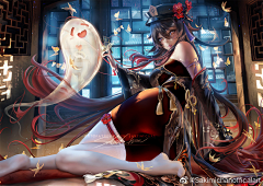 Lss--桥酥采集到B--欧美风--Sakimi Chan(加拿大绘师)