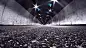 General 2560x1440 architecture interiors abandoned silent road tunnel lights stones concrete walls arch