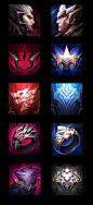 VS event icon, Steve Zheng : Had this big opportunity to done those icons. Many thanks for the team's feedback.

These were collaboration with the Riot Games skins art team.