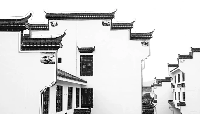 徽派建筑  马头墙