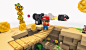 Calm Day, William Santacruz : A quiet day to enjoy / Un día tranquilo para disfrutar.
Voxel art scene