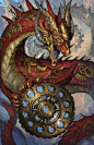 2015 Zodiac Dragons Cover Art, Christina Yen : Zodiac Dragons Cover Art from the 2015 Zodiac Dragons Calendar. 

http://www.zodiacdragons.com