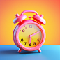 meirenshiyong_a_clock_cute_game_icon_3D_render_solid_color_back_f2aa9ee4-d97d-48fa-9b72-d9b830ec8743