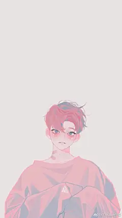 韩国人气插画师INPLICK的花漾美男手机插画壁纸，把我的心看得嘭嘭跳，桃色美男谁不喜欢呢，需要高清无码壁纸的在评论区留言给不信君。#插画##插画壁纸##动漫壁纸# ​