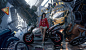 Anime 1792x1042 Civilization motorcycle digital WLOP
