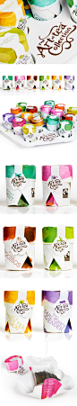 The Dieline Package Design Awards 2013: Non Alcoholic Beverage, Merit - The Art of Tea Collection