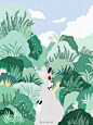 Wild garden_Lylean_Lee__插画师作品_涂鸦王国gracg.com