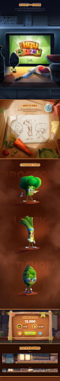 Hızlı & Sebzeli - Veggie Run Game : Leading Oil brand Yudum has an olive oil brand named: EGEMDEN. EGEMDEN's general mood is based on vegetables and light eating. That’s why we decided to make a veggie race game. Race game played on Facebook. People m