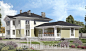 620-001-L Three Story House Plans and garage, modern Blueprints