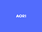 AORI identity brand branding logotype logo