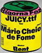 Poster design for @juicy.ttf summer release by @miguelmesquitaa ⁠