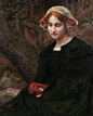Edgar Maxence,French symbolist painter,(1871-1954) ​
