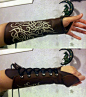 Sherwood Archer Women's Bracer by Ravenswood Leather. Fantasy/ Dragon Age: 