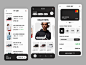 E-commerce mobile app by Anastasia Golovko on Dribbble