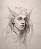 Mermaids and demons, Viktor Titov : a collection  of female fantasy creature sketches,  Done traditionally -  pencils, markers, ink  <br/>Cheers !<br/>check out- <a class="text-meta meta-link" rel="nofollow" href="h