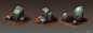 Isometric Stones | Patreon Reward#9, Sephiroth Art : Isometric Stones, i draw for Patreon Reward #9, 
Support me and take PSD, Video, Brushes, PDF tutorial with explaining all process and more!

support me on Patreon ant take it on Reward:
http://www.patr