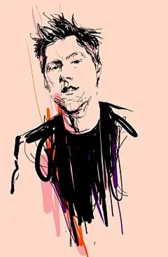 轻松线条-法国Seb Jarnot为出版物《Le Monde》做的人像插画作品 ​​​​