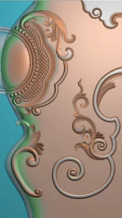 沙发前后脚精雕图大全灰度图库_5376183593