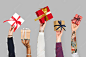 Free Photo | Diverse hands holding gift boxesBack ButtonFilter Button