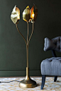 Triple Leaf Midas Forna Floor Lamp