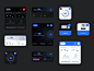 Widgets For Car Remote App by Andrei Kuznetsov on Dribbble