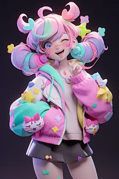 动漫手办人物模型