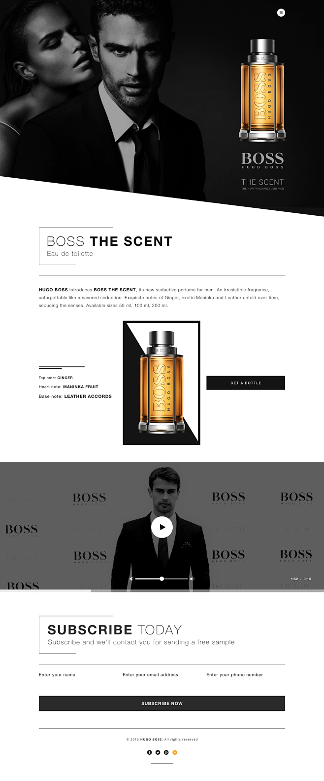 Dribbble hugo boss t...