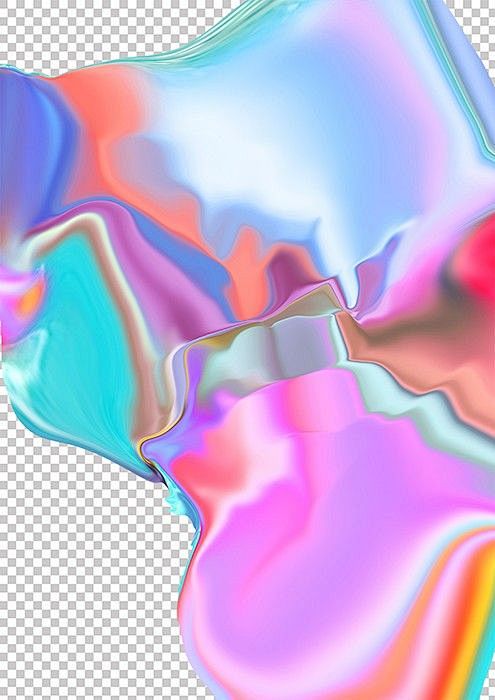 蒸汽波抠图素材