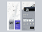 Exclusive Rental Car Service interface concept illustration iphone app service rental car sketch button icons ux ui cuberto