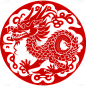 新年春节新春龙年2024立体3D龙元素