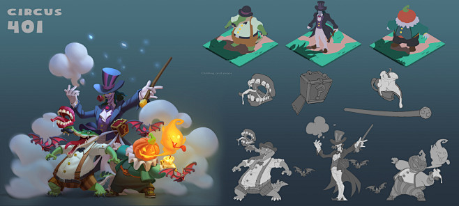 Halloween Circus, yf...