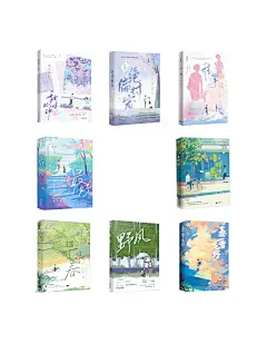 图书封面合集_糖谷一__插画师作品_涂鸦王国gracg.com