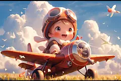 人像小孩模型图片