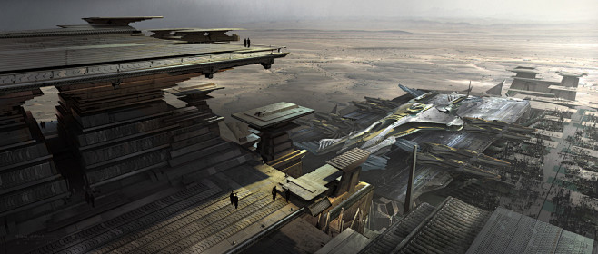 异星战场johncarter概念设计一火熊网原画cg个人画廊3d