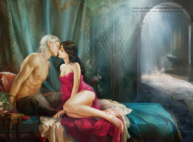 Forbidden Kiss by ~p...